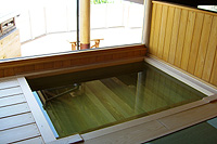 千年松のお風呂場